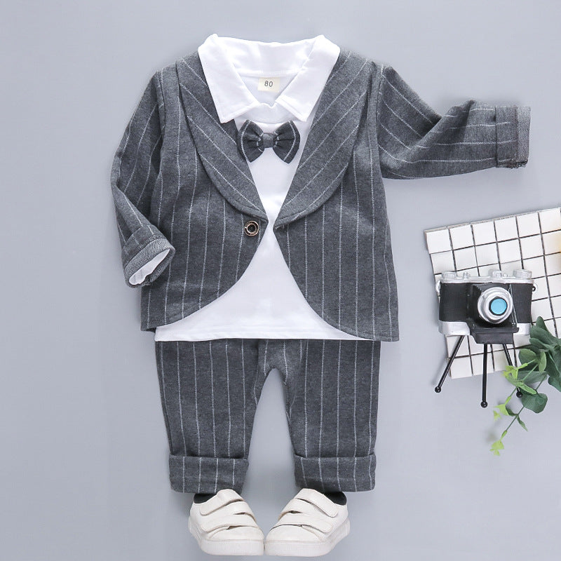 [368241] - Setelan Formal 3 In 1 Keren Anak - Motif Bow Tie Line