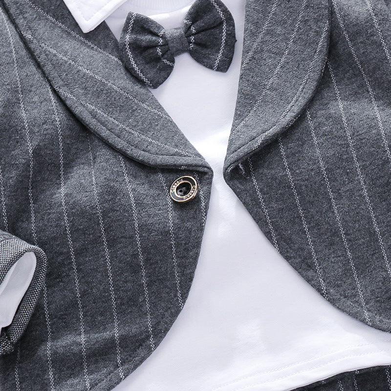 [368241] - Setelan Formal 3 In 1 Keren Anak - Motif Bow Tie Line