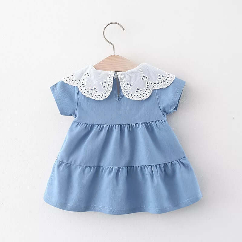 [001266] - Dress Fashion Anak Perempuan - Motif Plain Color