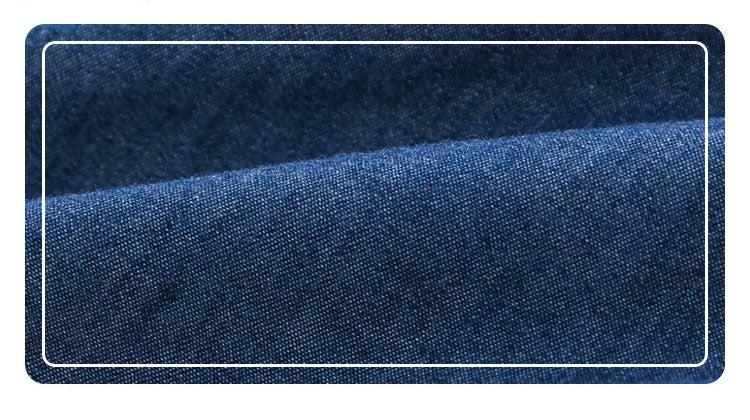 [513224] - Atasan Kemeja Panjang Anak - Motif I Love Denim