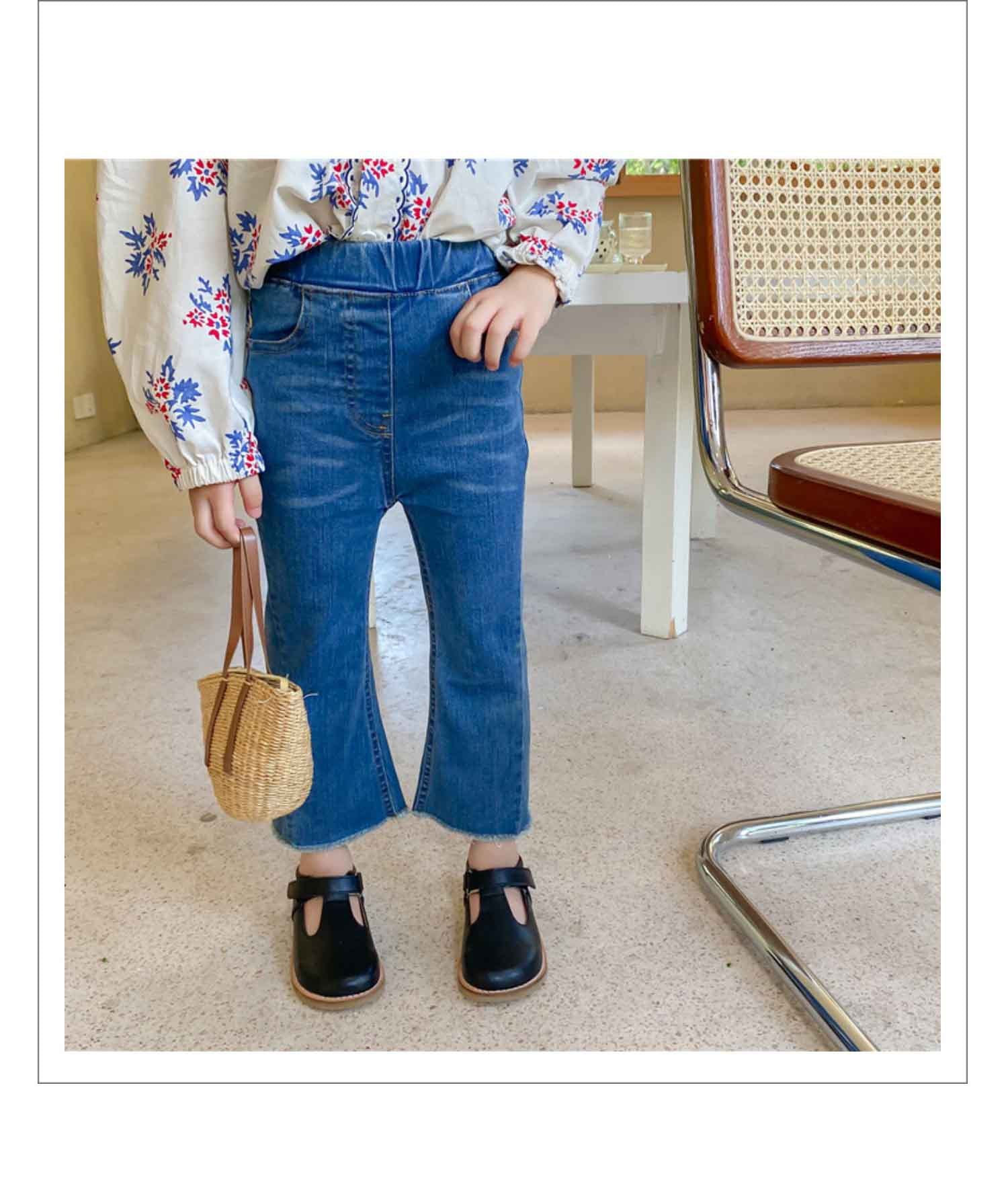 [507282] - Celana Jeans Anak Perempuan - Motif Plain Jeans