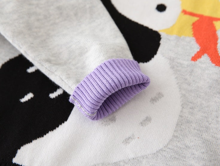 [383113] - Atasan Sweater Anak Trendi - Motif Great Whale