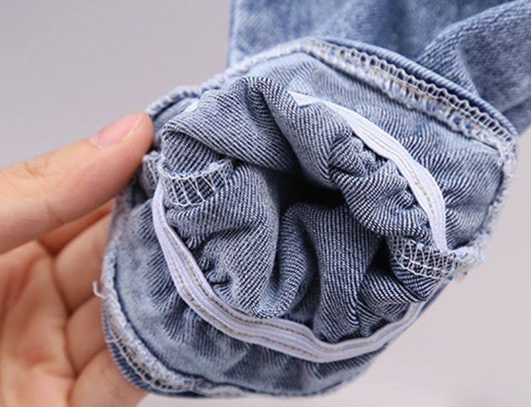 [362229-BLACK] - Celana Panjang Anak Perempuan Import - Motif Lower Wrinkle