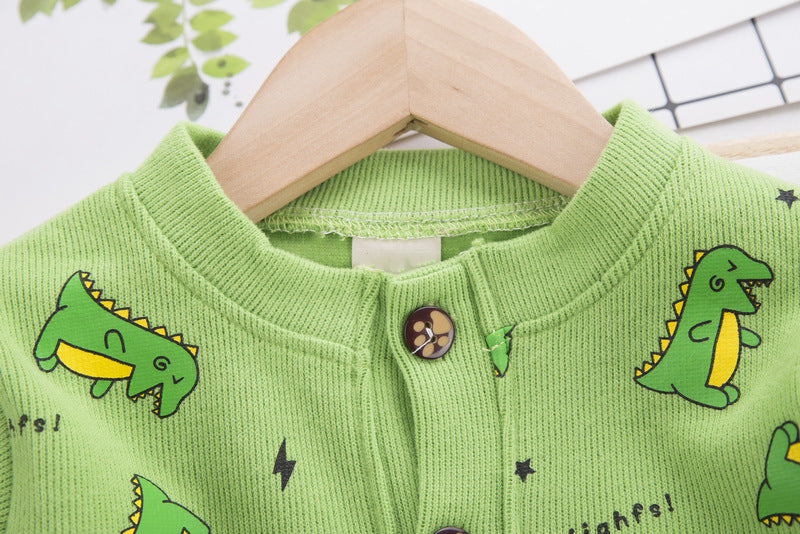 [345303] - Setelan Jaket Anak 3 in 1 - Motif Baby Dino