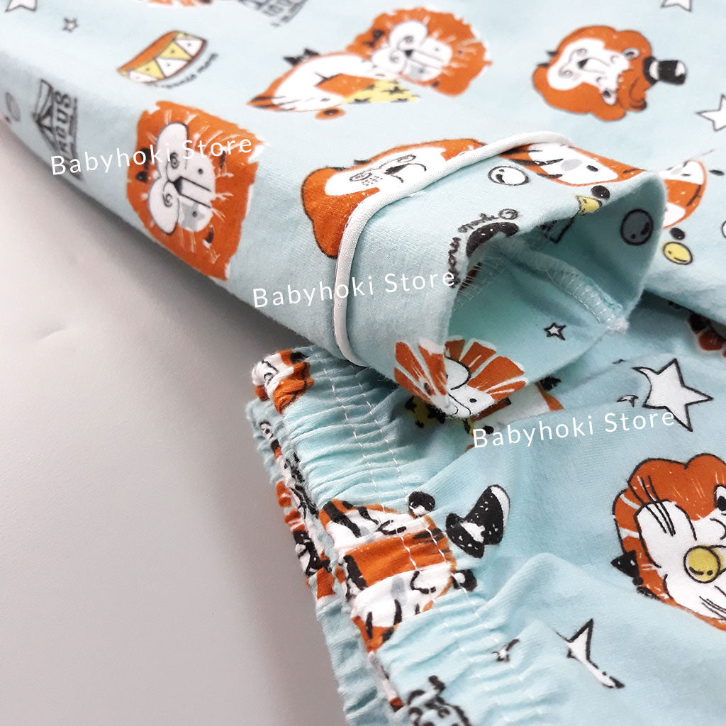 [225692] - Baju Piyama Anak Import / Setelan Tidur Anak - Motif Circus Animal