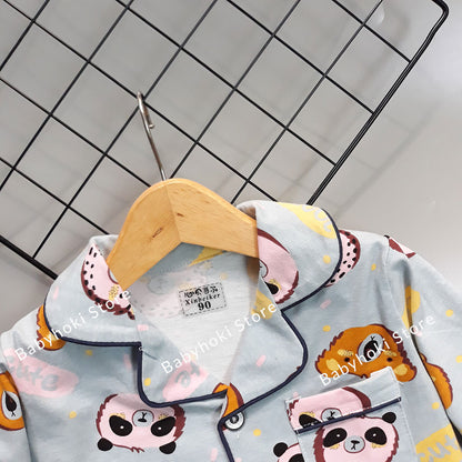 [225606] - Piyama Anak Import  / Setelan Tidur Anak / Baju Tidur Anak - Motif Cute Lovely