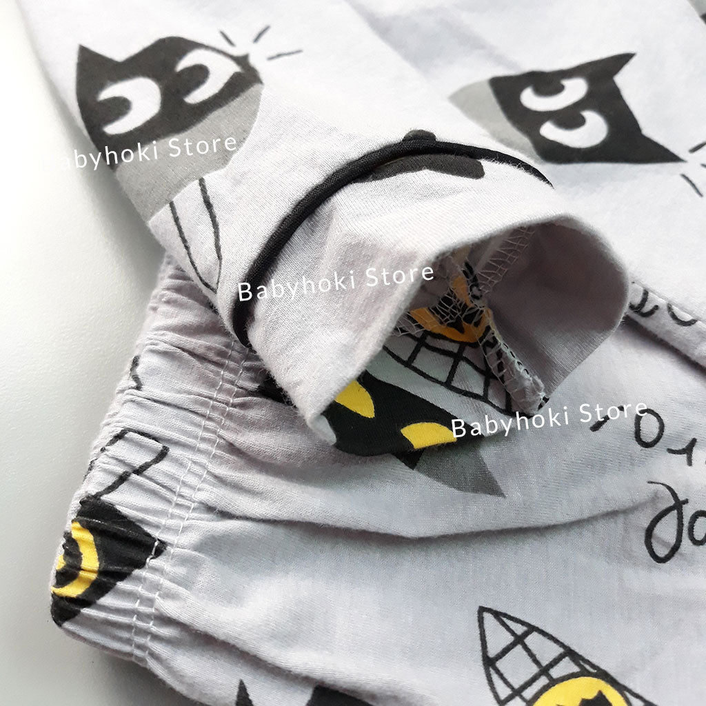 [225590] - Piyama Anak Import  / Setelan Tidur Anak / Baju Tidur Anak - Motif Cool Batman
