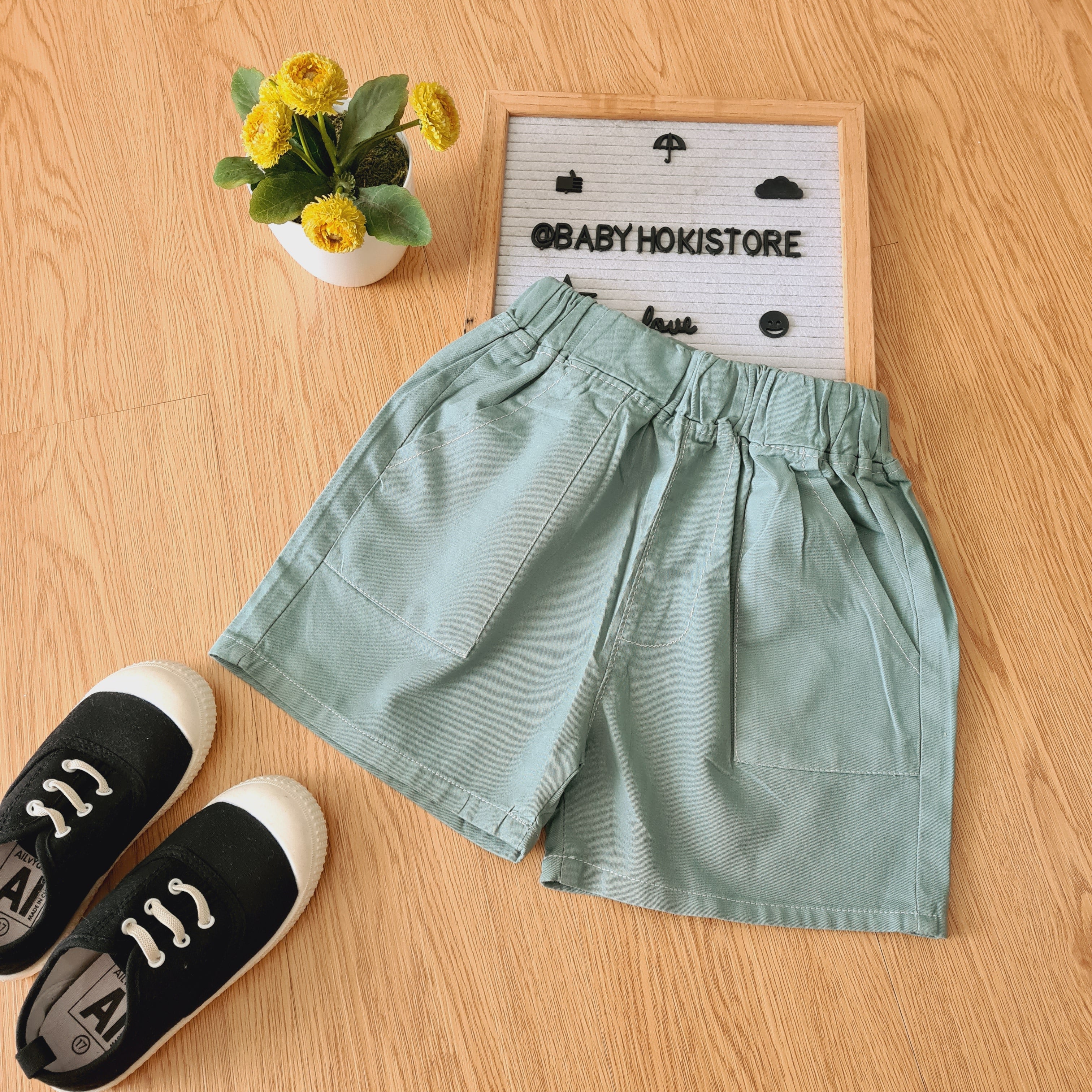 [001419] - Bawahan Celana Pendek Chino Anak Cowok - Motif Two Pockets