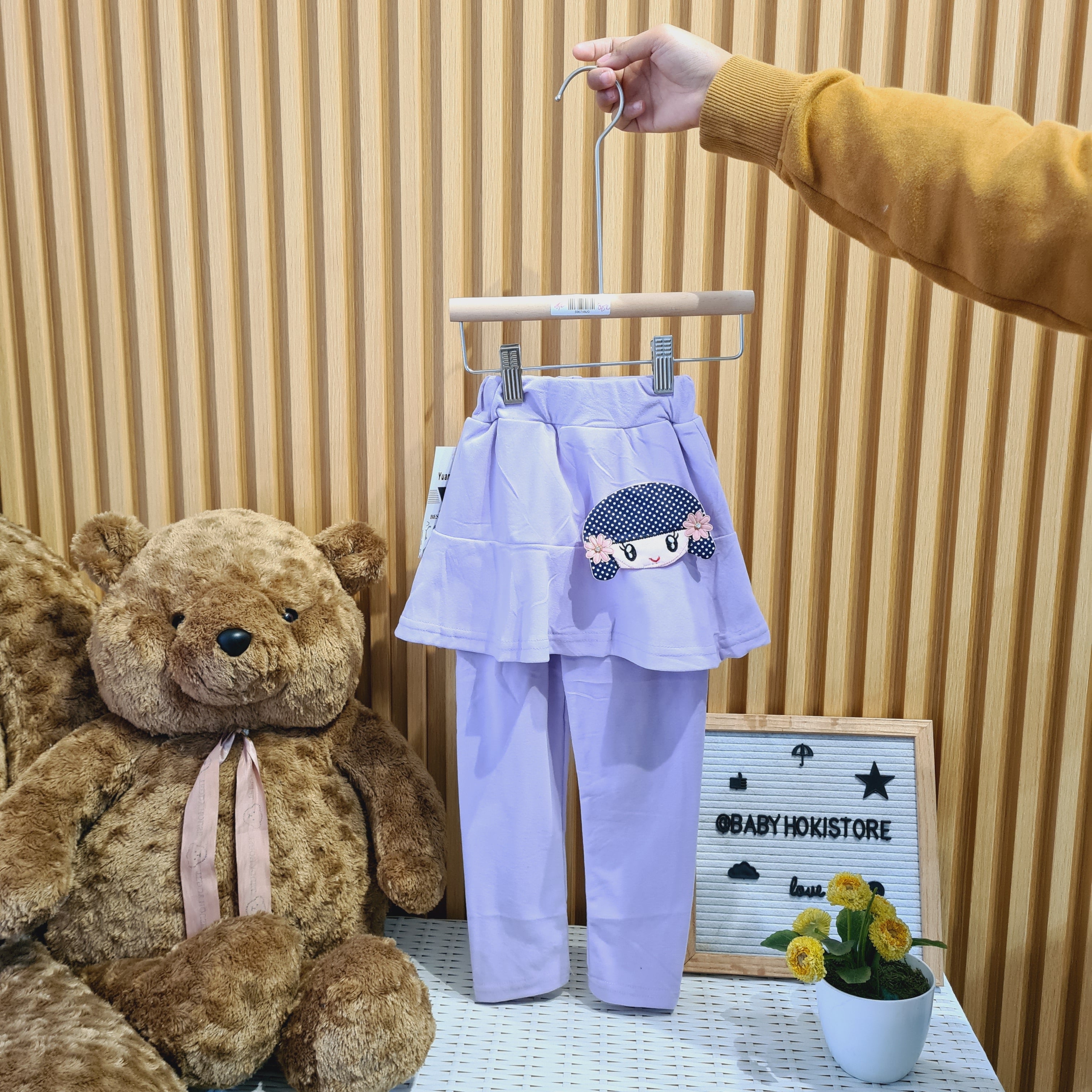 [001421] - Bawahan Celana Rok Legging Anak Perempuan - Head Girl