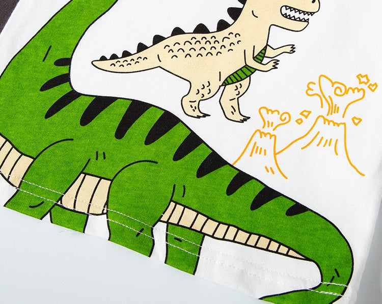 [370200-DAY] - Atasan Kaos Trendi Anak - Motif Dino Good Day