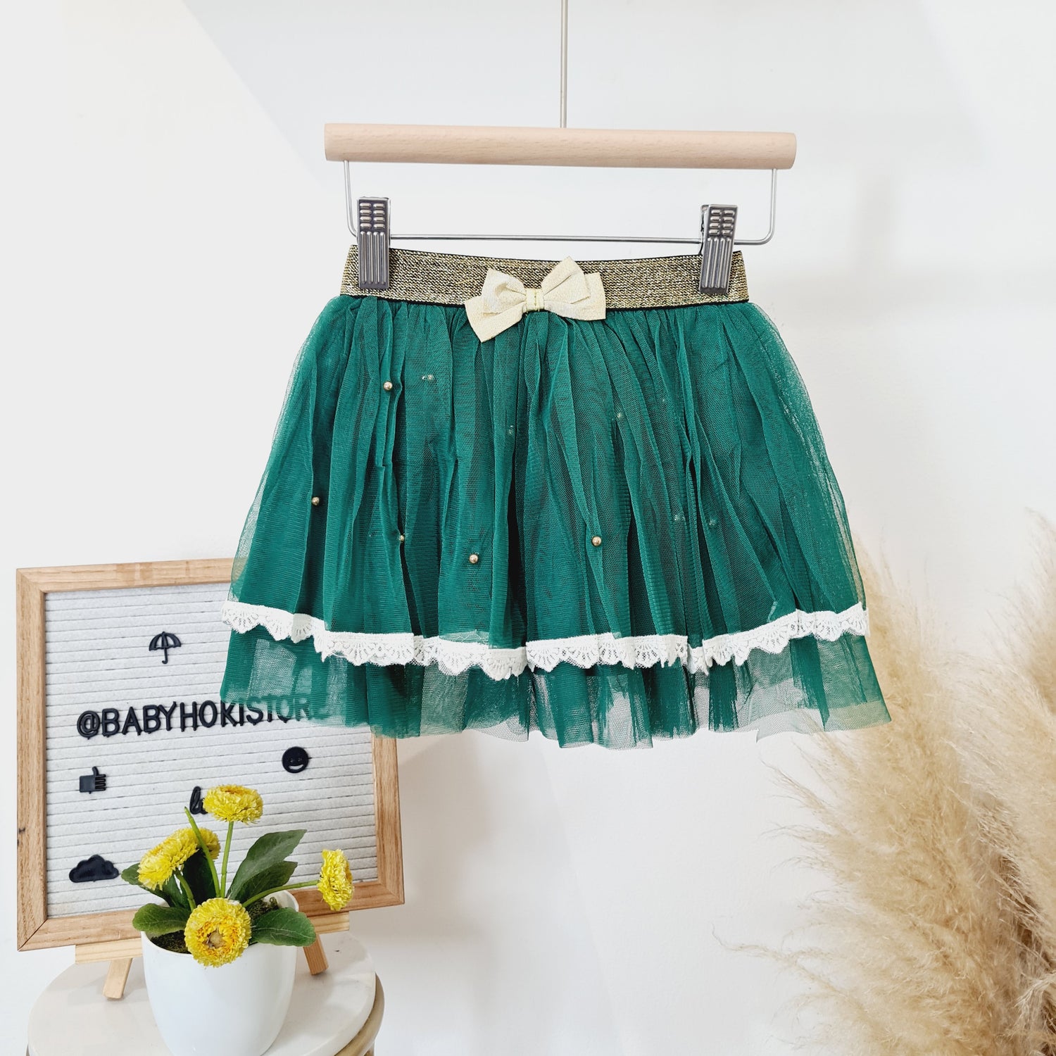 [001473] - Bawahan Rok Renda Anak Perempuan - Motif Bright Spot