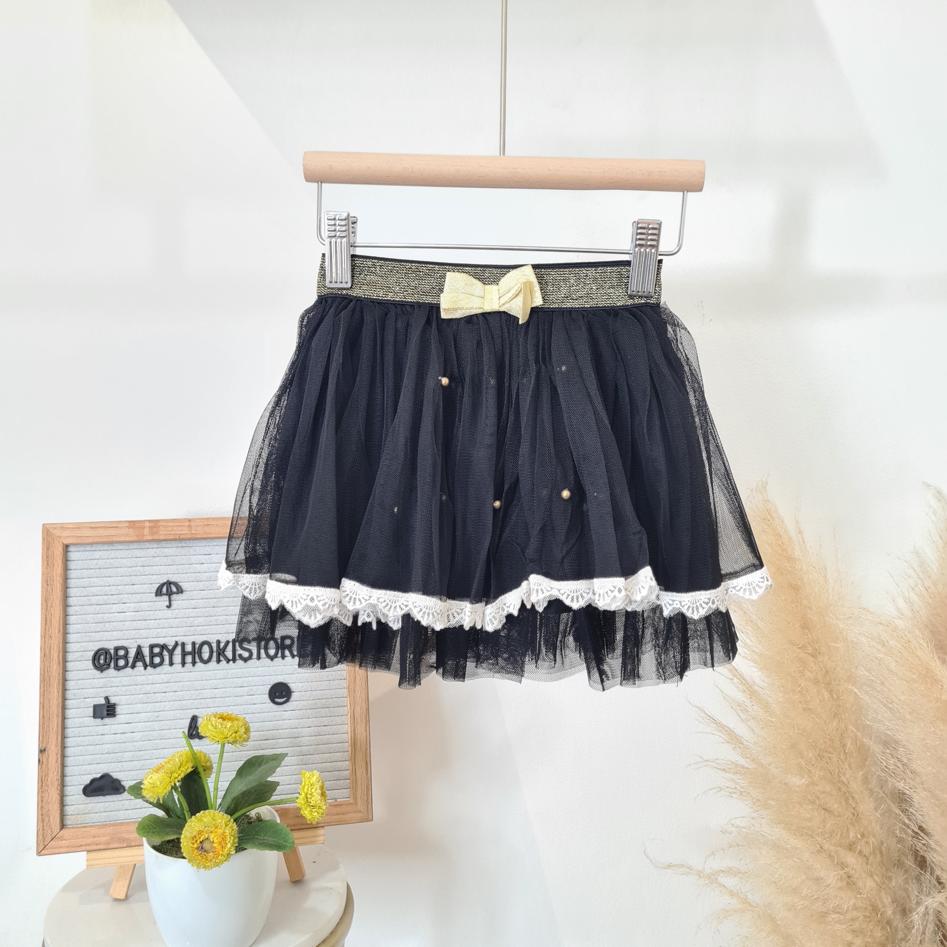 [001473] - Bawahan Rok Renda Anak Perempuan - Motif Bright Spot