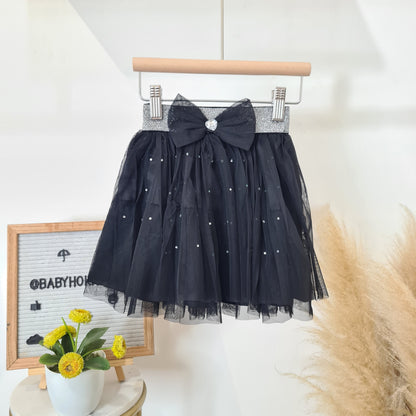 [001474] - Bawahan Rok Pita Anak Perempuan - Motif Glitter Spots