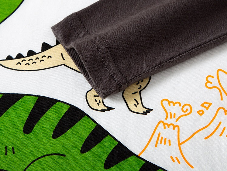 [370200-DAY] - Atasan Kaos Trendi Anak - Motif Dino Good Day