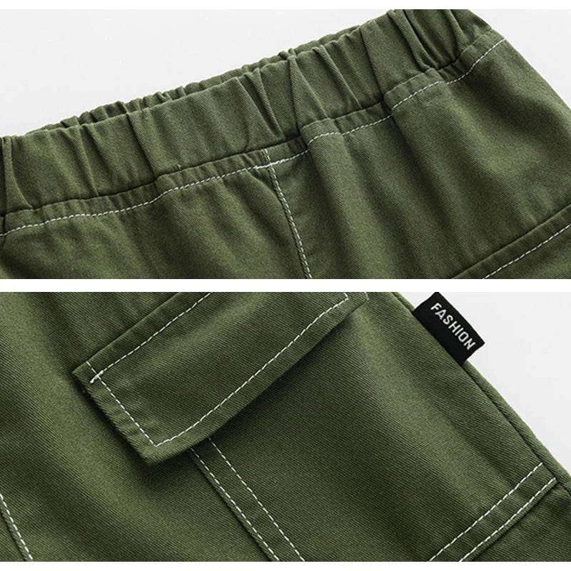 [513351] - Celana Chino Pendek Fashion Anak Import - Motif Front Pocket