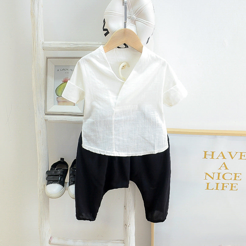 [368205] - Baju Setelan Keren Anak - Motif Natural Fiber