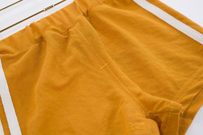 [368495] - Setelan Kaos Kutung Anak Import Fashionable - Motif Pineapple Line