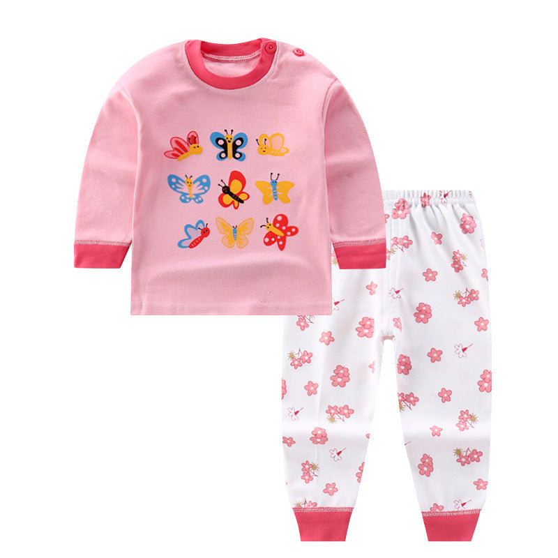 [224131] - Setelan Piyama Anak / Baju Tidur - Motif Butterfly Type