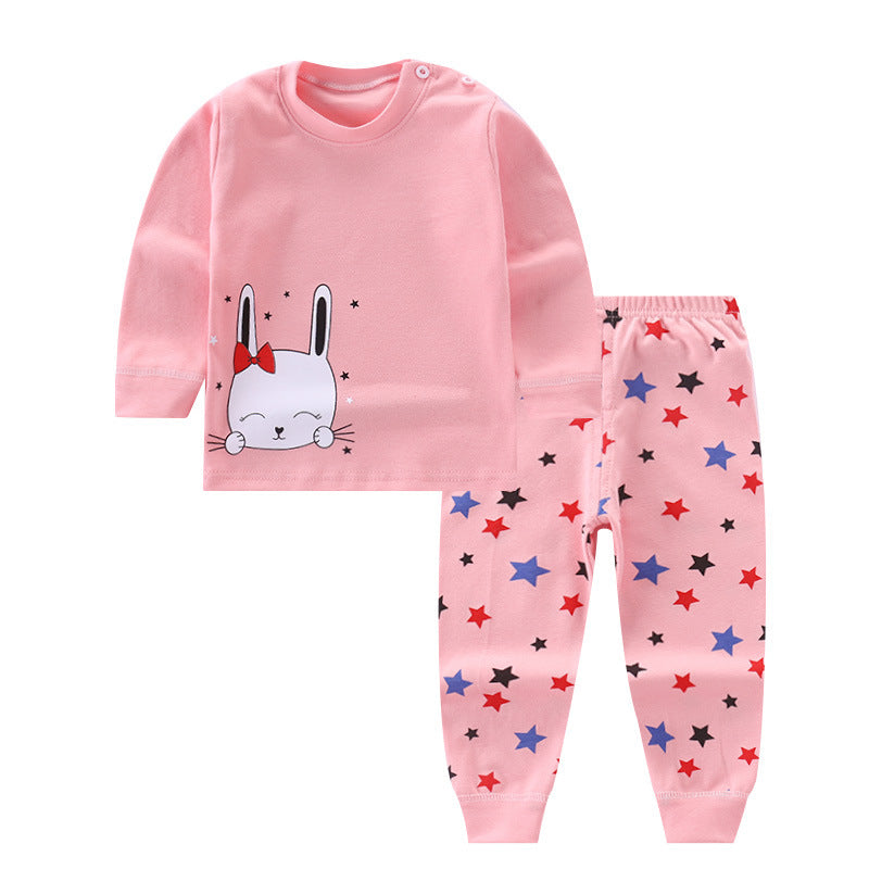 [224141] - Setelan Piyama Anak / Baju Tidur - Motif Star Rabbit