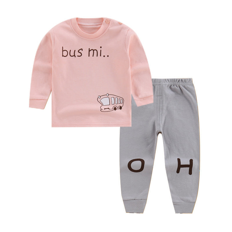 [224156] - Setelan Piyama Anak / Baju Tidur - Motif Small Bus