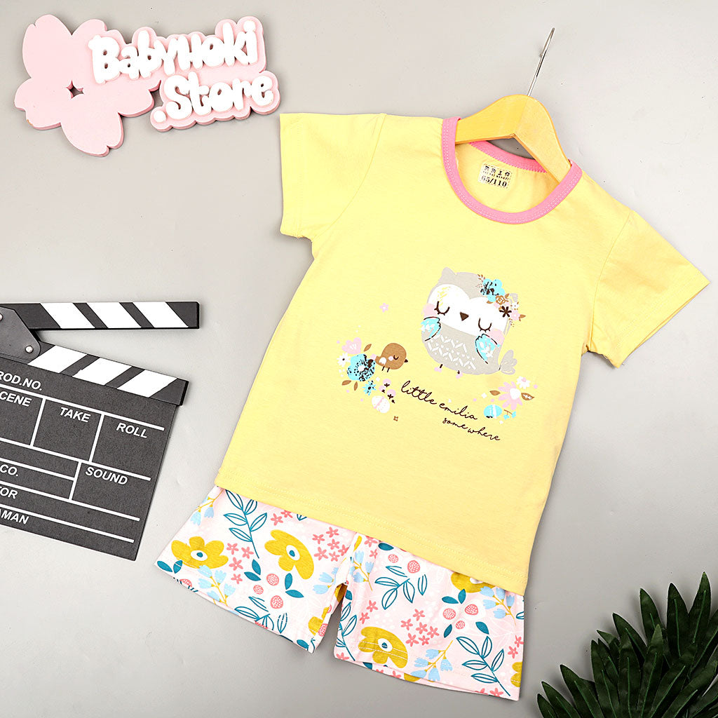 [2251313] - Setelan Santai Anak / Daily Wear Anak - Motif Bird Park