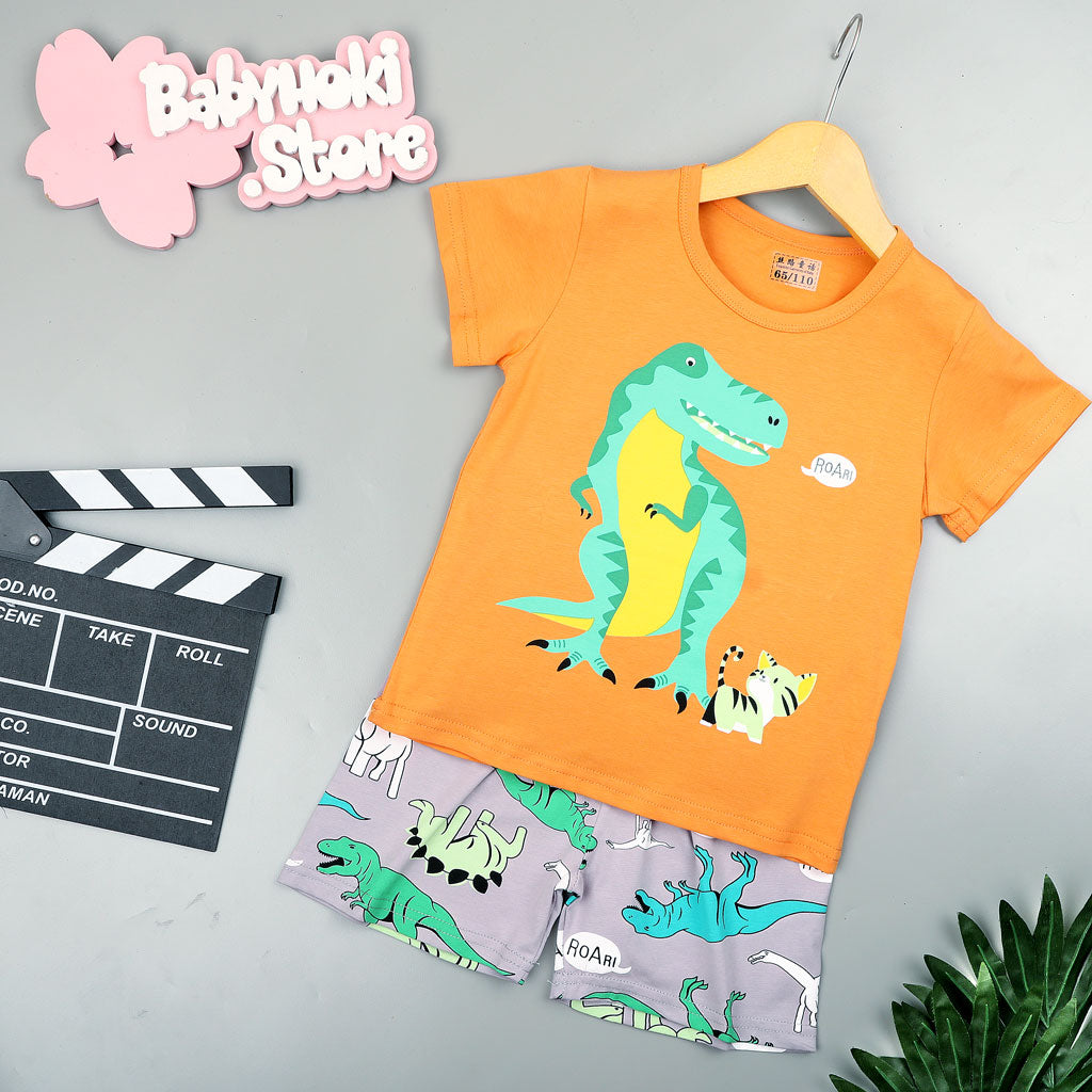 [2251328] - Setelan Santai Anak / Daily Wear Anak - Motif Dino&