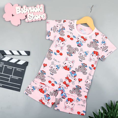 [2251392] - Baju Setelan Santai Anak - Motif Like Rabbits