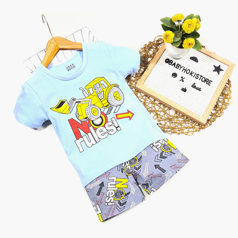 [2251552] - Baju Setelan Homewear Anak - Motif No Rules