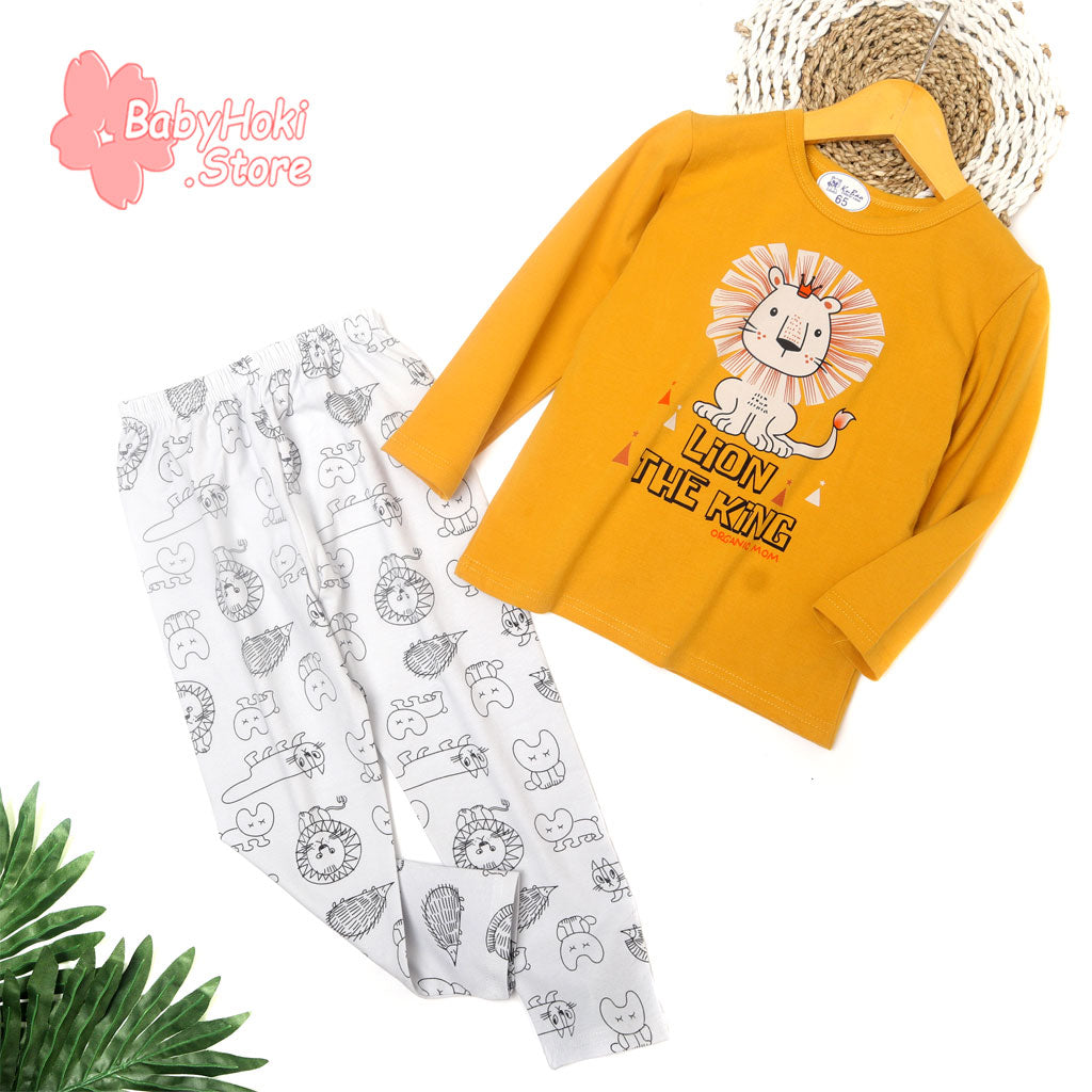 [225532] - Baju Piyama Anak / Baju Tidur Anak - Motif Lion The King