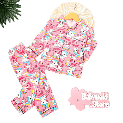 [225587] - Piyama Anak Import  / Setelan Tidur Anak / Baju Tidur Anak - Motif Little Pony