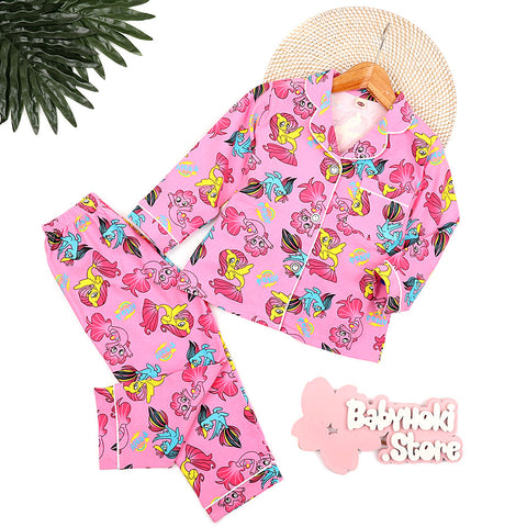 [225682] - Baju Piyama Anak Import / Setelan Tidur Anak - Motif Pony Mermaid