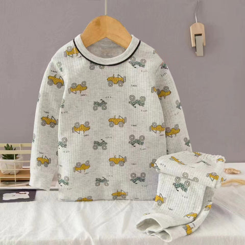 [225817] - Setelan Baju Tidur Piyama Anak Laki-Laki - Motif Sand Engine