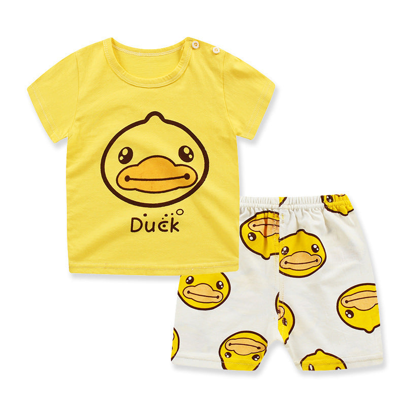 [227143] - Setelan Santai Anak / Daily Wear Anak - Motif Cute Duck