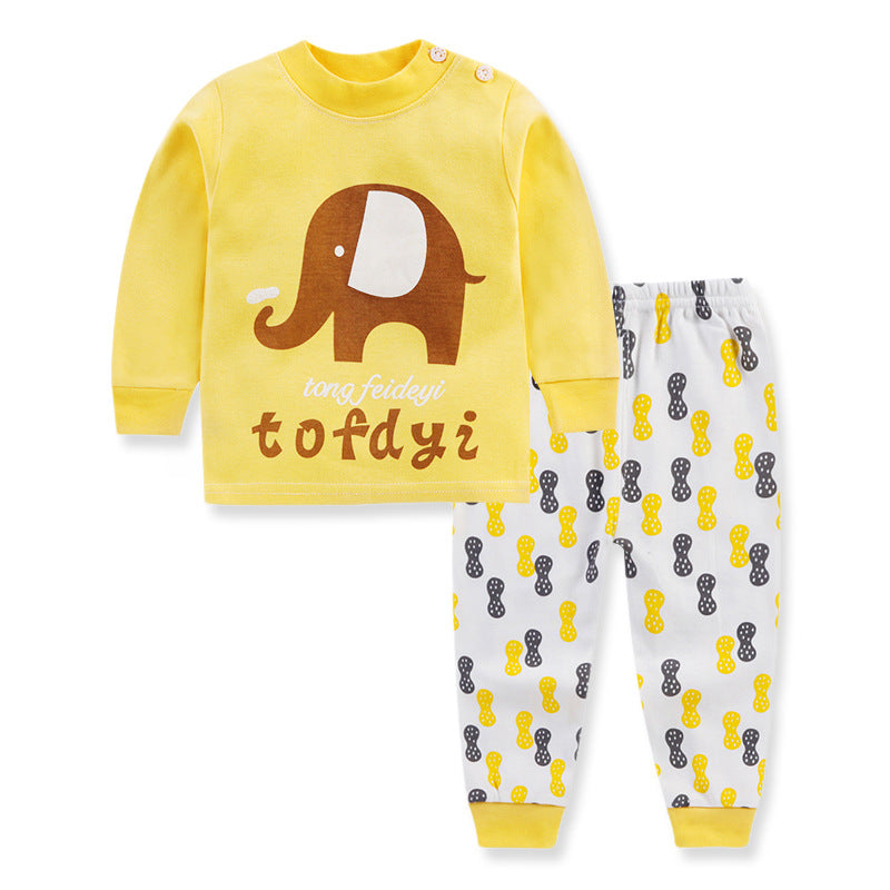 [227161] - Baju Piyama Anak Import / Setelan Tidur Anak - Motif Tongfei Elephant