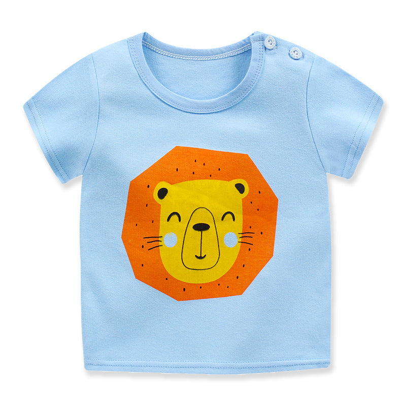 [227183] - Atasan Anak / Kaos Anak Import - Motif Lion Head