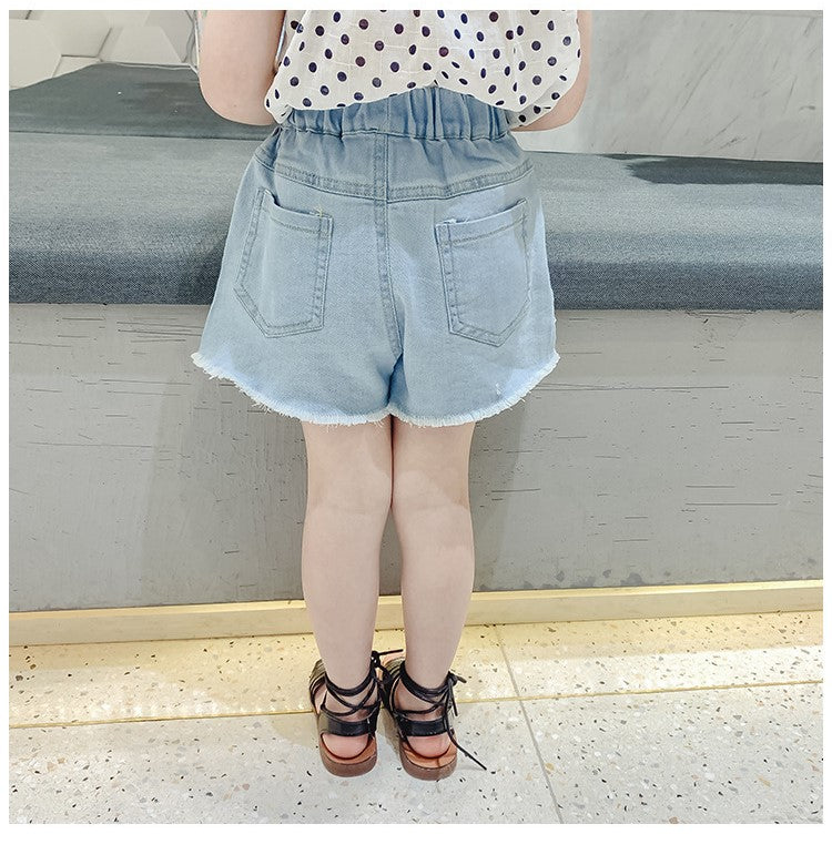 [507258] - Celana Pendek Anak Perempuan - Motif Flower Tassel