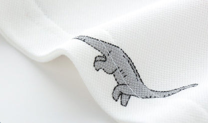 [513101] - Atasan Kaos Polo Fashion Anak Import - Motif Little Dinosaur