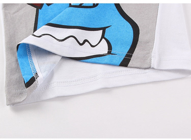 [354324] - Baju Setelan Street Wear Anak Sleek Style - Motif Sullivan Monster