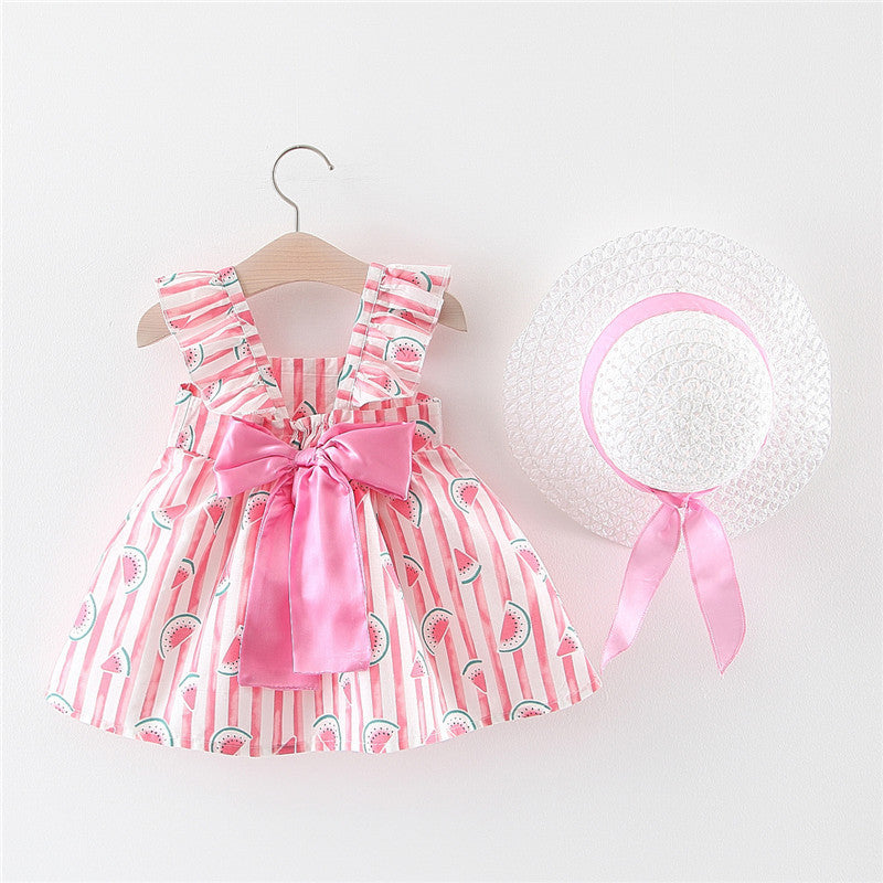 [340147] - Dress Lucu Fashionable Anak - Motif Watermelon Slice