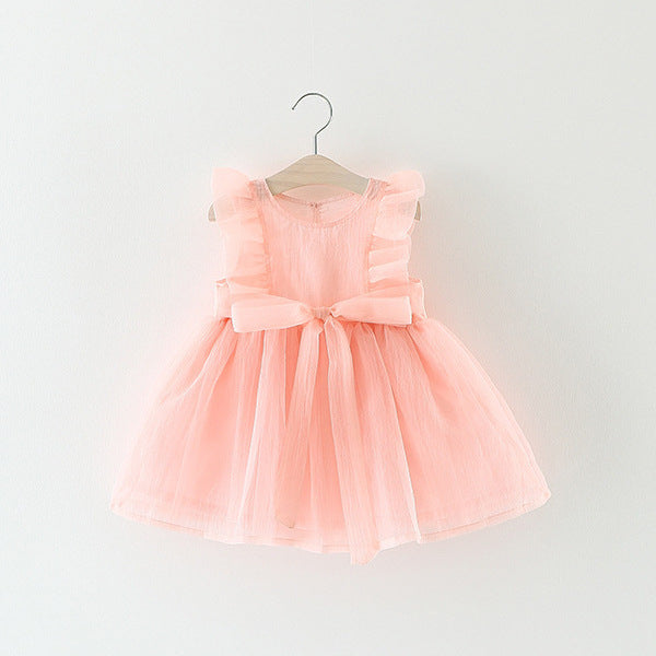 [340154] - Dress Kekinian Fashionable Anak Perempuan - Motif Tassel Sleeve