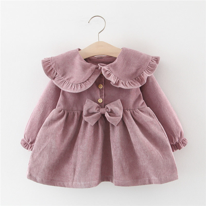 [340160] - Dress Fashionable Anak Perempuan - Motif Big Collar