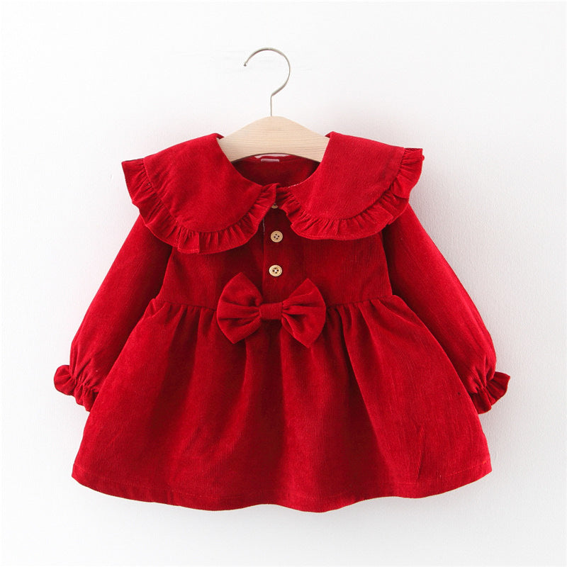 [340160] - Dress Fashionable Anak Perempuan - Motif Big Collar