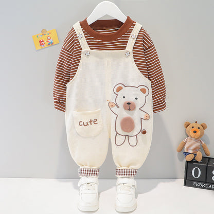 [340174] - Setelan Anak Trendy - Motif Cute Bear