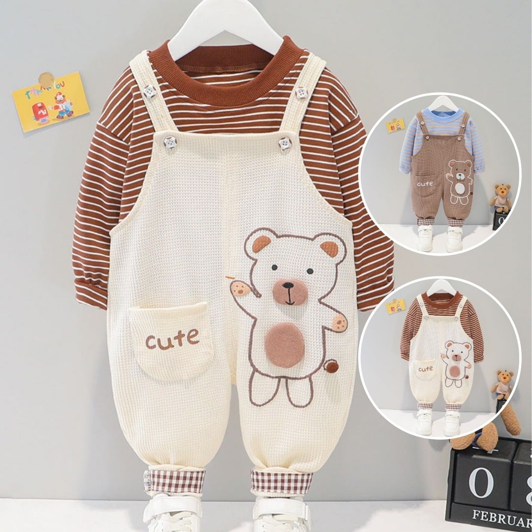 [340174] - Setelan Anak Trendy - Motif Cute Bear