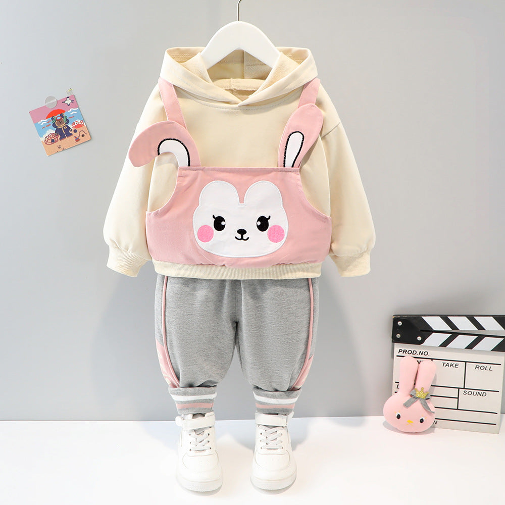 [340176] - Setelan Anak Trendy - Motif Rabbit Face