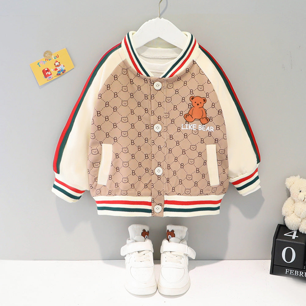 [340177] - Atasan Jaket Anak Trendy - Motif Like Bear