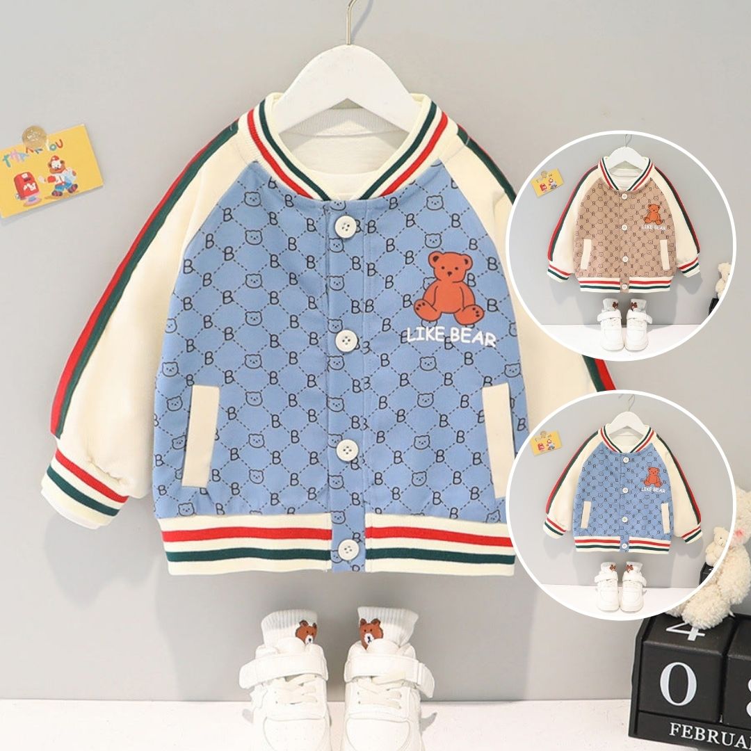 [340177] - Atasan Jaket Anak Trendy - Motif Like Bear