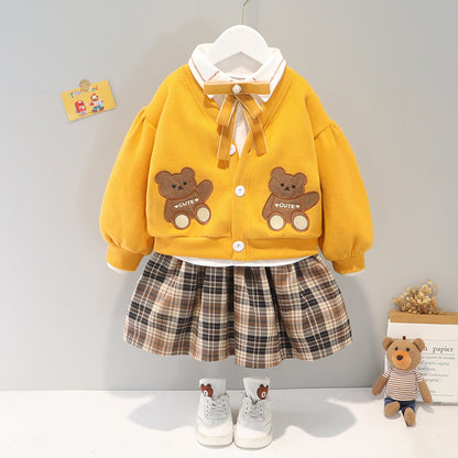 [340178] - Setelan Anak Trendy - Motif Cute Bear