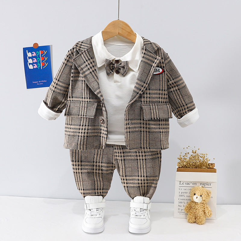 [340187] - Setelan Trendy Anak - Motif Neat Line