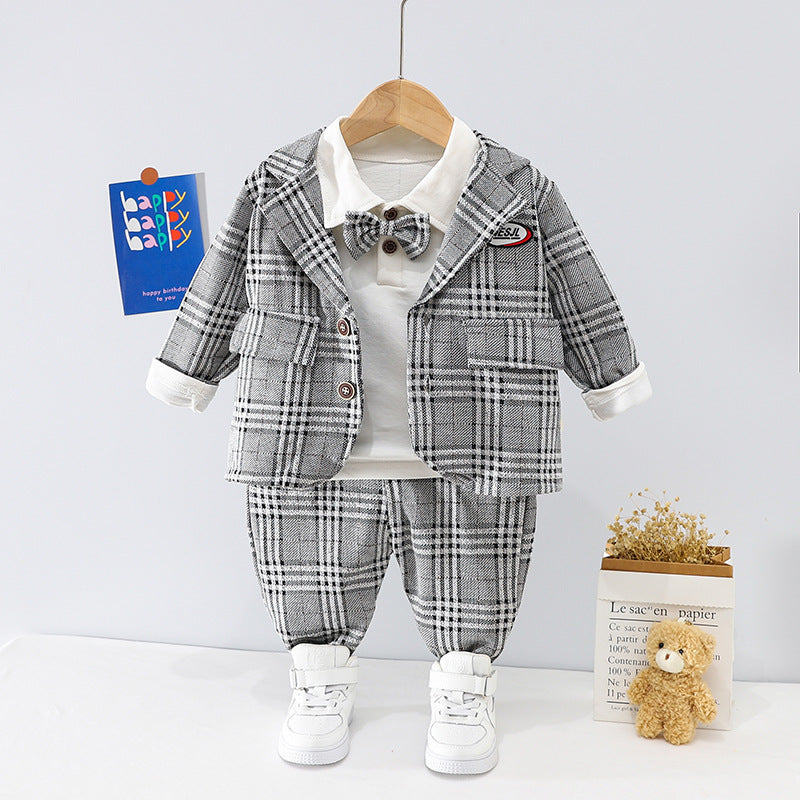[340187] - Setelan Trendy Anak - Motif Neat Line